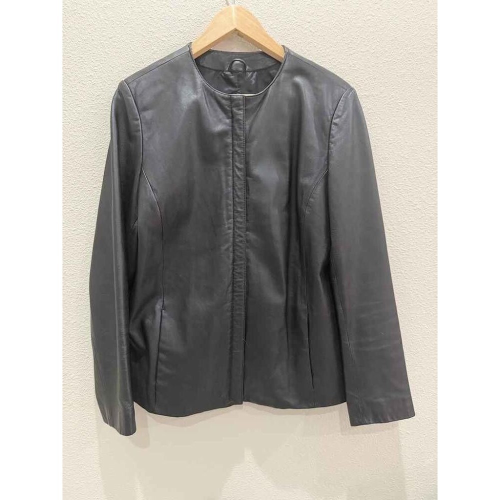 Preswick & Moore Black Genuine Leather Jacket M
